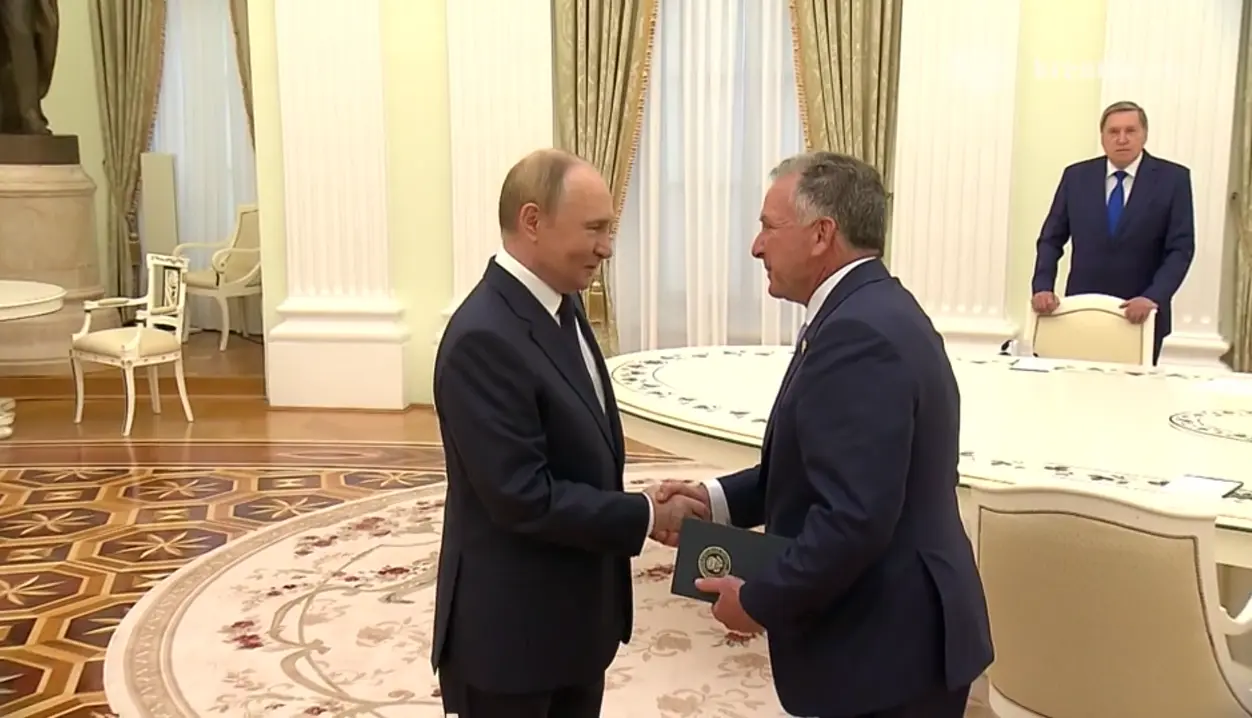 Кадры со встречи Путина и Уиткоффа